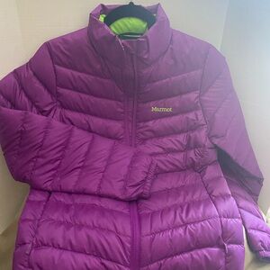 Marmot Neon Green Insulated Jacket